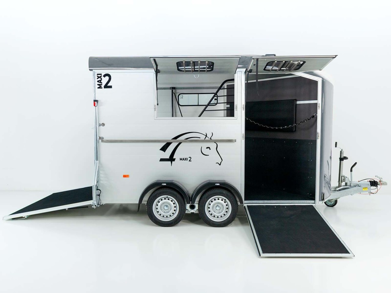 Cheval Liberte Pferdeanhänger MAXI 2|grau-Neu