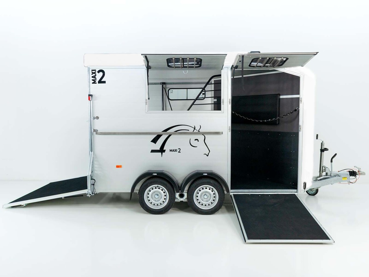 Cheval Liberte Pferdeanhänger MAXI 2|weiß-Neu