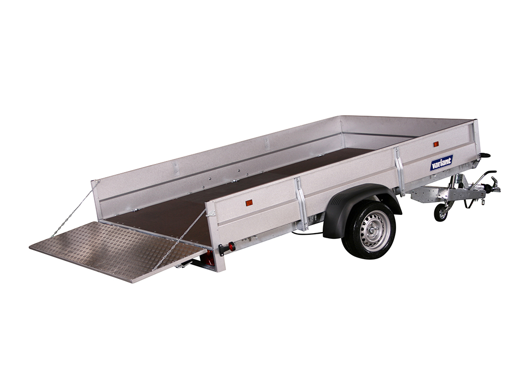 Variant PKW Anhänger Maschinentransporter kippbar, 1800 kg,Ladefläche 3,14 x 1,95 m, Stahlbordwände 1819 F1