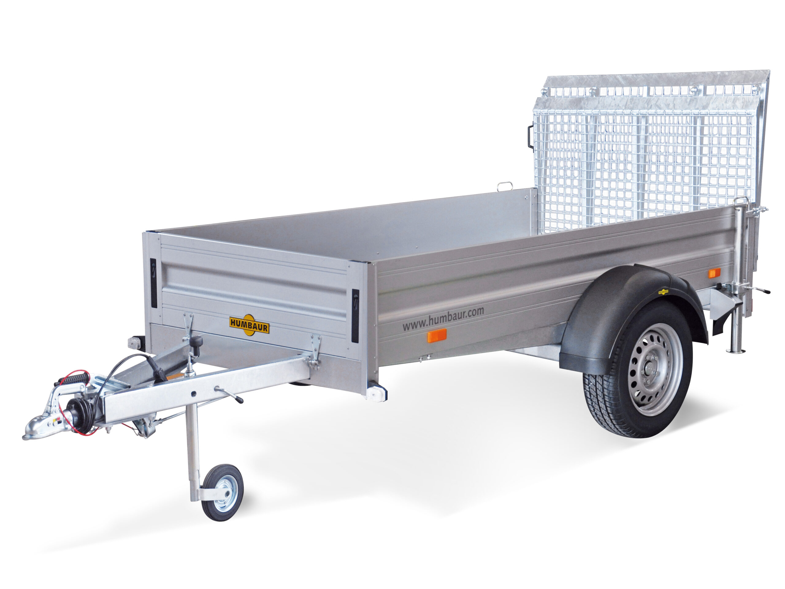 15100053_1_Galerie.jpg Humbaur PKW-Anhänger Tieflader HA 132513 ÜFW, 1300kg, Ladefläche 2,51 x 1,31m mit klappbarer Überfahrwand – Image 1