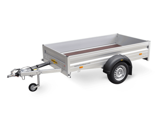 Humbaur PKW-Anhänger Tieflader HA 752111 KV, 750kg, Ladefläche 2,05 x 1,10m mit Klappe vorne