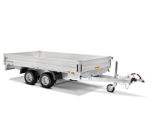 Humbaur Hochlader HN 254118 2500kg gebremst, Ladefläche 4,10 x 1,85 m